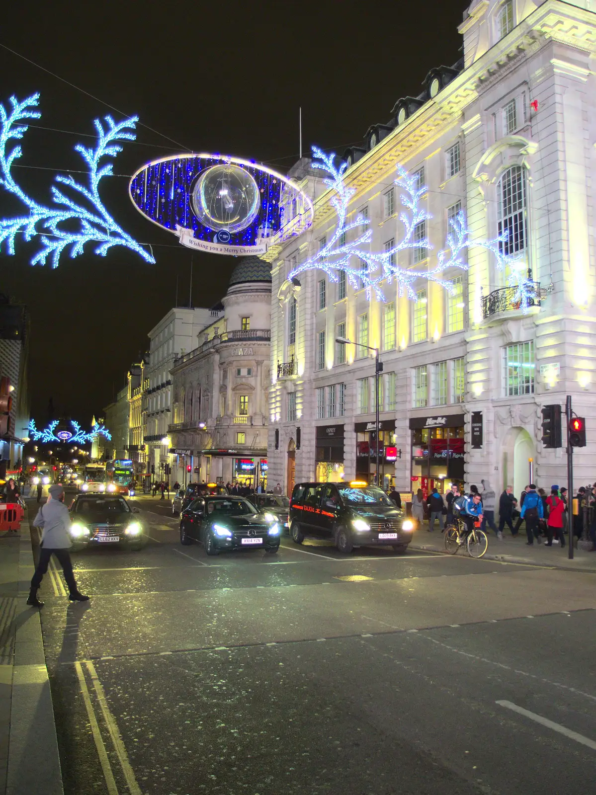 Regent Street, from SwiftKey Innovation Nights, Westminster, London - 19th December 2014