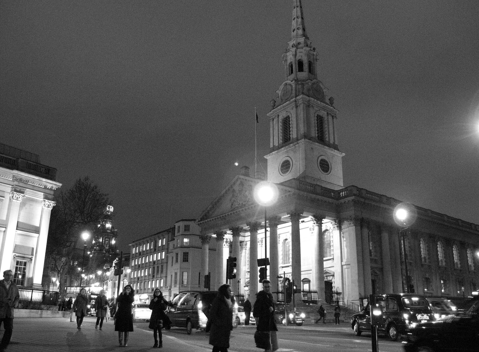 St. Martin in the Fields from SwiftKey Innovation Nights, Westminster, London - 19th December 2014