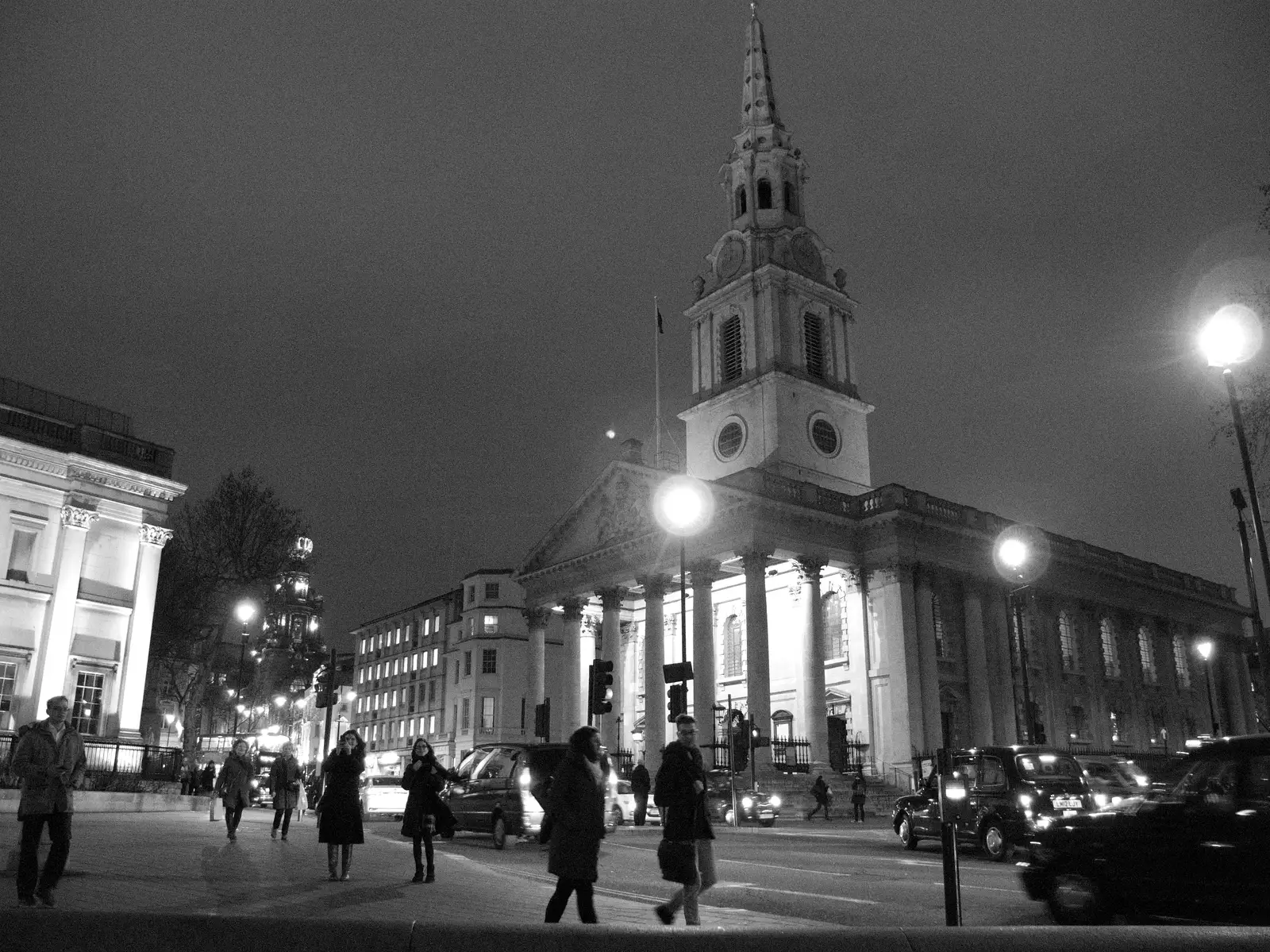 St. Martin in the Fields, from SwiftKey Innovation Nights, Westminster, London - 19th December 2014