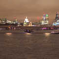 Waterloo Bridge and beyond, to the City of London, SwiftKey Innovation Nights, Westminster, London - 19th December 2014