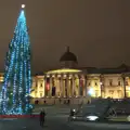 The National Gallery and the Christmas tree, SwiftKey Innovation Nights, Westminster, London - 19th December 2014