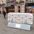 There's some sort of bus in wrapping paper, SwiftKey Innovation Nights, Westminster, London - 19th December 2014