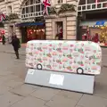 There's some sort of bus in wrapping paper, SwiftKey Innovation Nights, Westminster, London - 19th December 2014