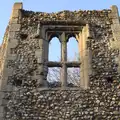 Part of the Abbey ruins, A Trip to Abbey Gardens, Bury St. Edmunds, Suffolk - 20th December 2014