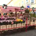 A flower stall, A Trip to Abbey Gardens, Bury St. Edmunds, Suffolk - 20th December 2014