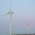 Wind turbines on Eye airfield, A Trip to Abbey Gardens, Bury St. Edmunds, Suffolk - 20th December 2014