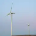 Wind turbines on Eye airfield, A Trip to Abbey Gardens, Bury St. Edmunds, Suffolk - 20th December 2014