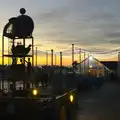 Tim Hunkin's water clock, Sunset on the Beach, Southwold, Suffolk - 30th December 2014