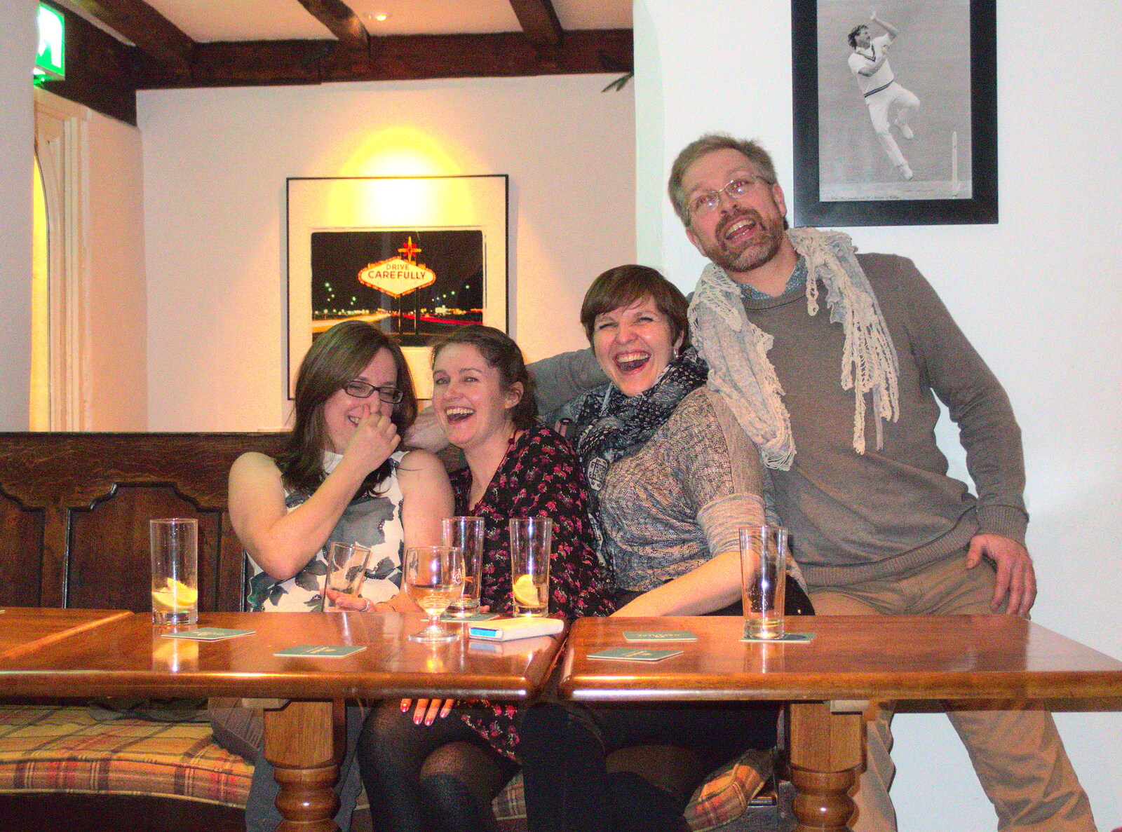 More amusement from New Year's Eve at the Oaksmere, Brome, Suffolk - 31st December 2014