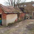 Derelict outbuildings near Mavery House, Closing Down: A Late January Miscellany, Diss, Norfolk - 31st January 2015