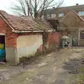 Derelict outbuildings near Mavery House, Closing Down: A Late January Miscellany, Diss, Norfolk - 31st January 2015