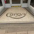 The old Curry's Ltd mosaic porch sign, Closing Down: A Late January Miscellany, Diss, Norfolk - 31st January 2015