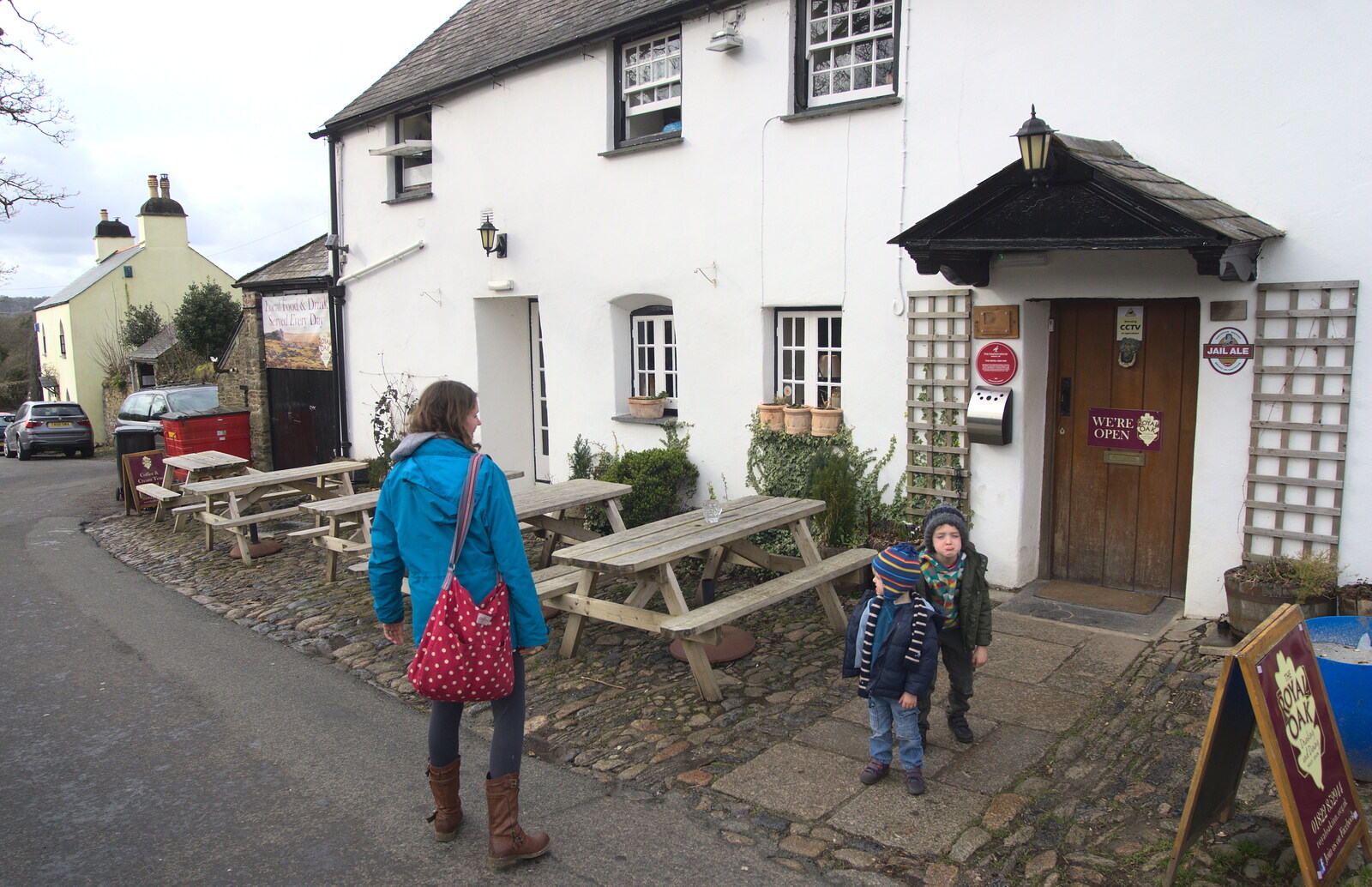 The Royal Oak in Meavy from A Trip to Grandma J's, Spreyton, Devon - 18th February 2015