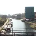 The Regent's Canal in Poplar, A Crashed Car and Greenhouse Demolition, Brome, Suffolk - 20th March 2015