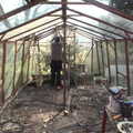 2015 Grandad starts deconstructing the greenhouse