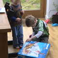 Harry gets a huge Playmobil pirate ship, The Last Day of Pre-School and Beer at the Trowel and Hammer, Cotton, Suffolk - 29th March 2015