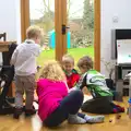 Harry and Fred play with Rosie and Jack, The Last Day of Pre-School and Beer at the Trowel and Hammer, Cotton, Suffolk - 29th March 2015