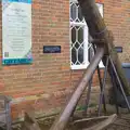 A big anchor outside the museum, A Day on the Beach, Dunwich, Suffolk - 6th April 2015