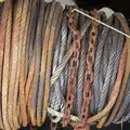 Rusted old steel hausers and chains, A Day on the Beach, Dunwich, Suffolk - 6th April 2015