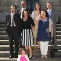 Isobel and all the siblings, James and Haryanna's Wedding, Grand Canal Dock, Dublin - 15th April 2015