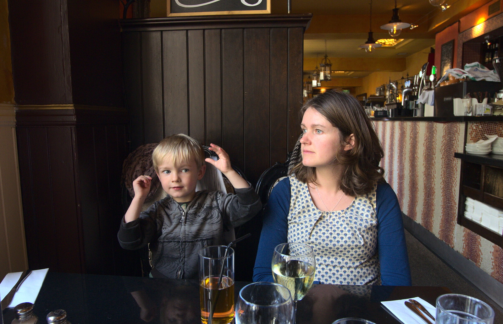 Harry and Isobel from Temple Bar and Dun Laoghaire, Dublin, Ireland - 16th April 2015