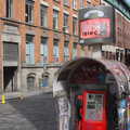 The stickery phone booth, Temple Bar and Dun Laoghaire, Dublin, Ireland - 16th April 2015