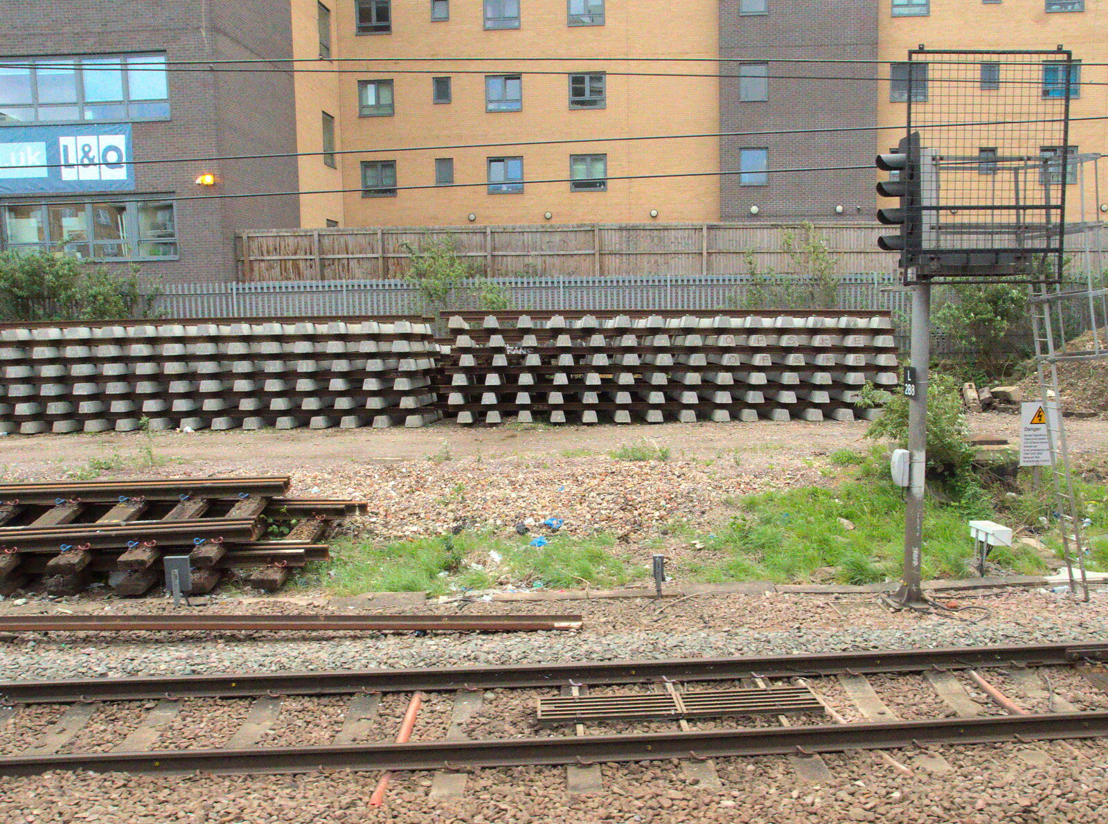 A pile of tracks, like a model railway from Diss Kebabs and Pizza Express, Ipswich, Suffolk - 7th May 2015