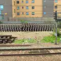 A pile of tracks, like a model railway, Diss Kebabs and Pizza Express, Ipswich, Suffolk - 7th May 2015