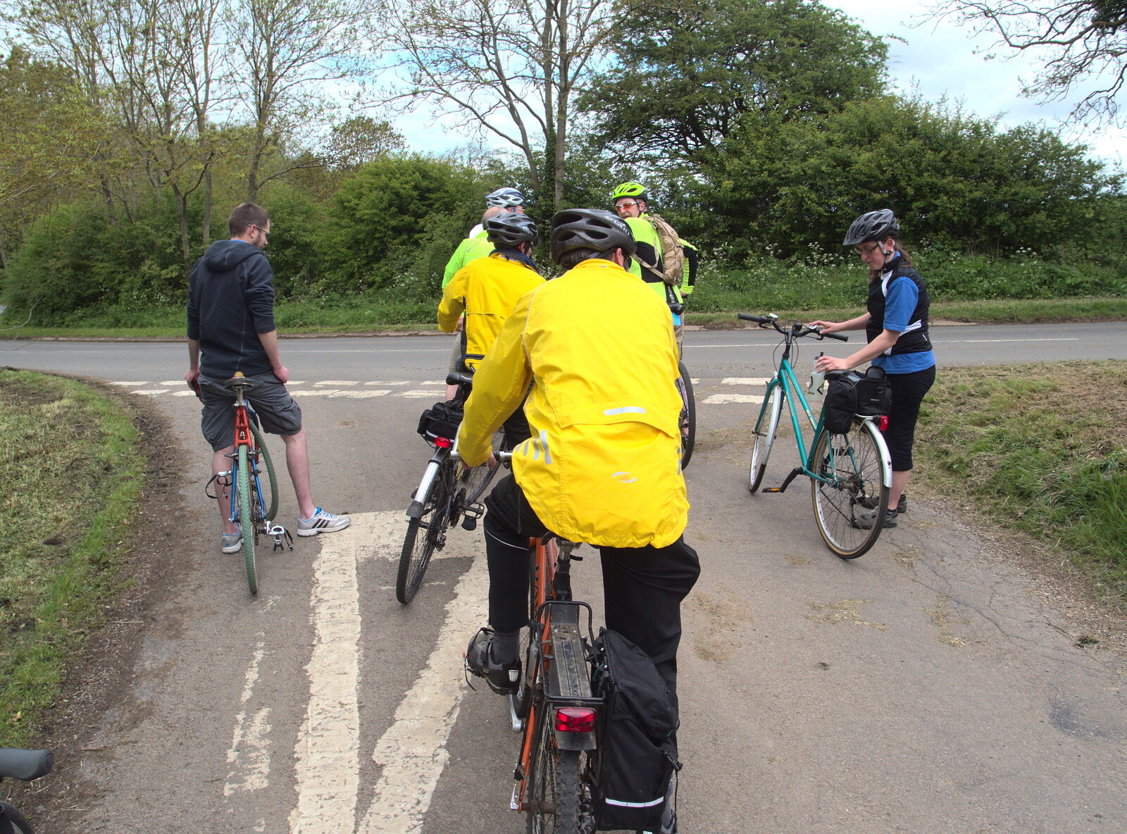 At the top of another hill from The BSCC Weekend Away, Lyddington, Rutland - 9th May 2015
