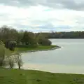 A view of a windy Rutland Water, The BSCC Weekend Away, Lyddington, Rutland - 9th May 2015