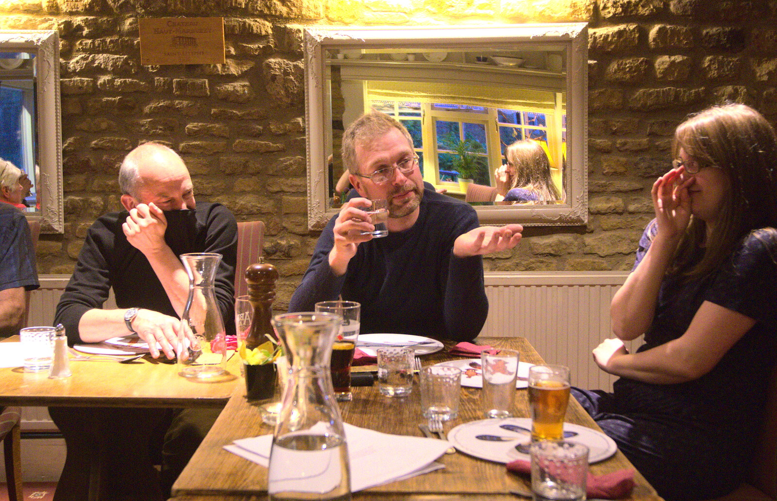 Marc's guffed again from The BSCC Weekend Away, Lyddington, Rutland - 9th May 2015