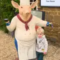 Harry and the pig-chef, The BSCC Weekend Away, Lyddington, Rutland - 9th May 2015