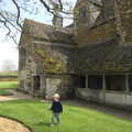Harry on the lawn outside the Bede House, The BSCC Weekend Away, Lyddington, Rutland - 9th May 2015