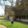 Harry on the lawn outside the Bede House, The BSCC Weekend Away, Lyddington, Rutland - 9th May 2015