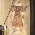 A 15th Century wall painting of Henry I, The BSCC Weekend Away, Lyddington, Rutland - 9th May 2015