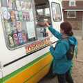 Isobel gets an ice cream, A Birthday Camping Trip, East Runton, North Norfolk - 26th May 2015