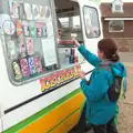 Isobel gets an ice cream, A Birthday Camping Trip, East Runton, North Norfolk - 26th May 2015