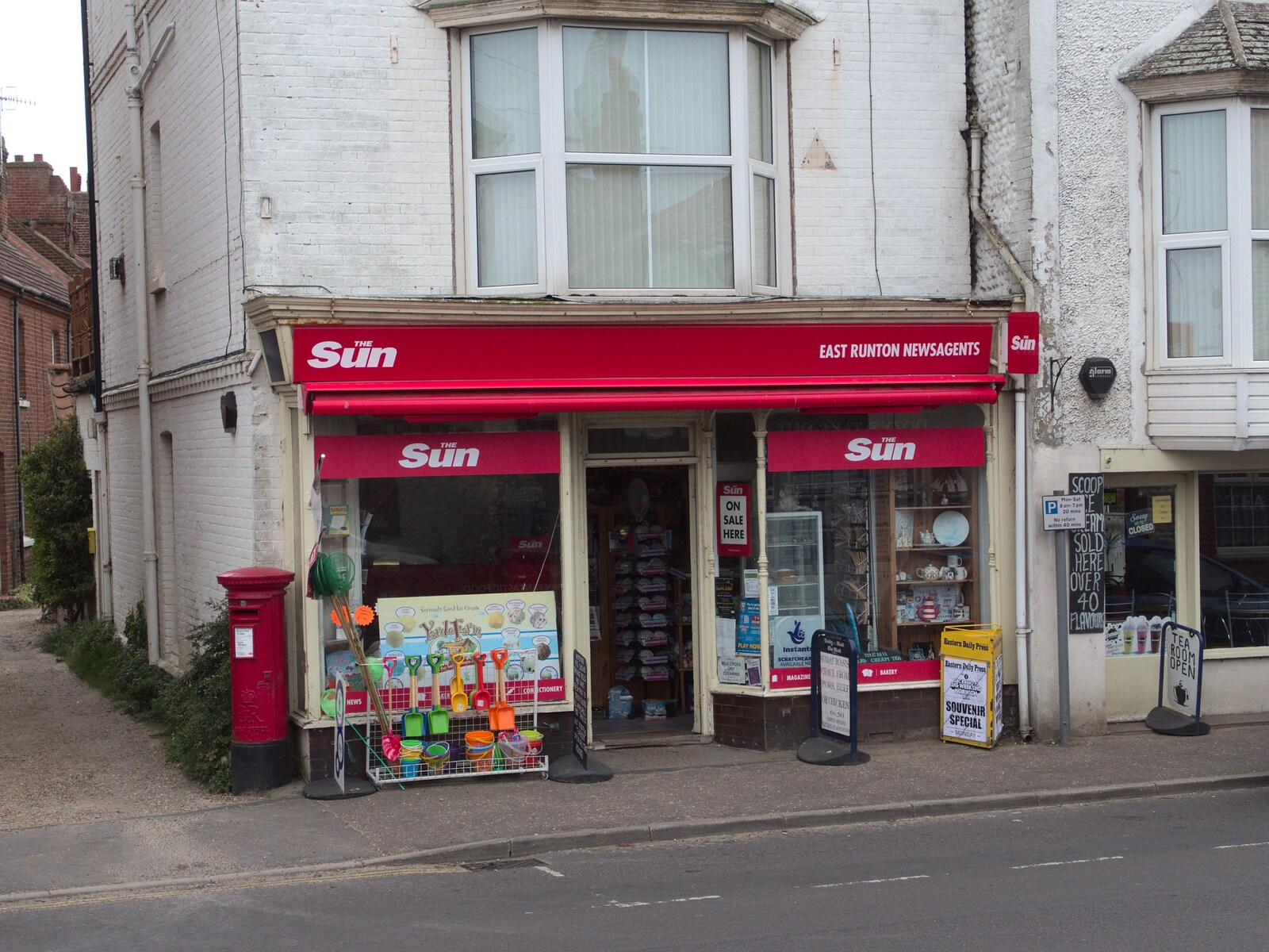 A classic newsagents from A Birthday Camping Trip, East Runton, North Norfolk - 26th May 2015