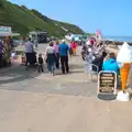 Down on the promenade at Cromer, A Birthday Camping Trip, East Runton, North Norfolk - 26th May 2015