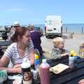 It's fish and chips for lunch, A Birthday Camping Trip, East Runton, North Norfolk - 26th May 2015