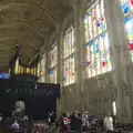 Inside King's Chapel, Punting With Grandad, Cambridge, Cambridgeshire - 6th June 2015