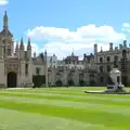 King's college Great Court, Punting With Grandad, Cambridge, Cambridgeshire - 6th June 2015