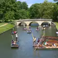 Spring punting on the Cam, Punting With Grandad, Cambridge, Cambridgeshire - 6th June 2015