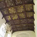 Ornate ceiling, Punting With Grandad, Cambridge, Cambridgeshire - 6th June 2015