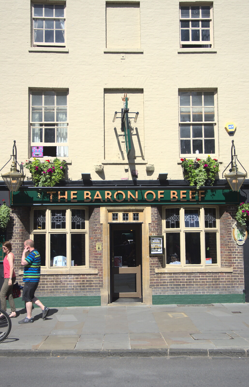 The Baron of Beef on Bridge Street from Punting With Grandad, Cambridge, Cambridgeshire - 6th June 2015
