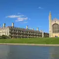 The famous view of the backs at King's, Punting With Grandad, Cambridge, Cambridgeshire - 6th June 2015