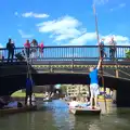 The eponymous Bridge Street bridge, Punting With Grandad, Cambridge, Cambridgeshire - 6th June 2015