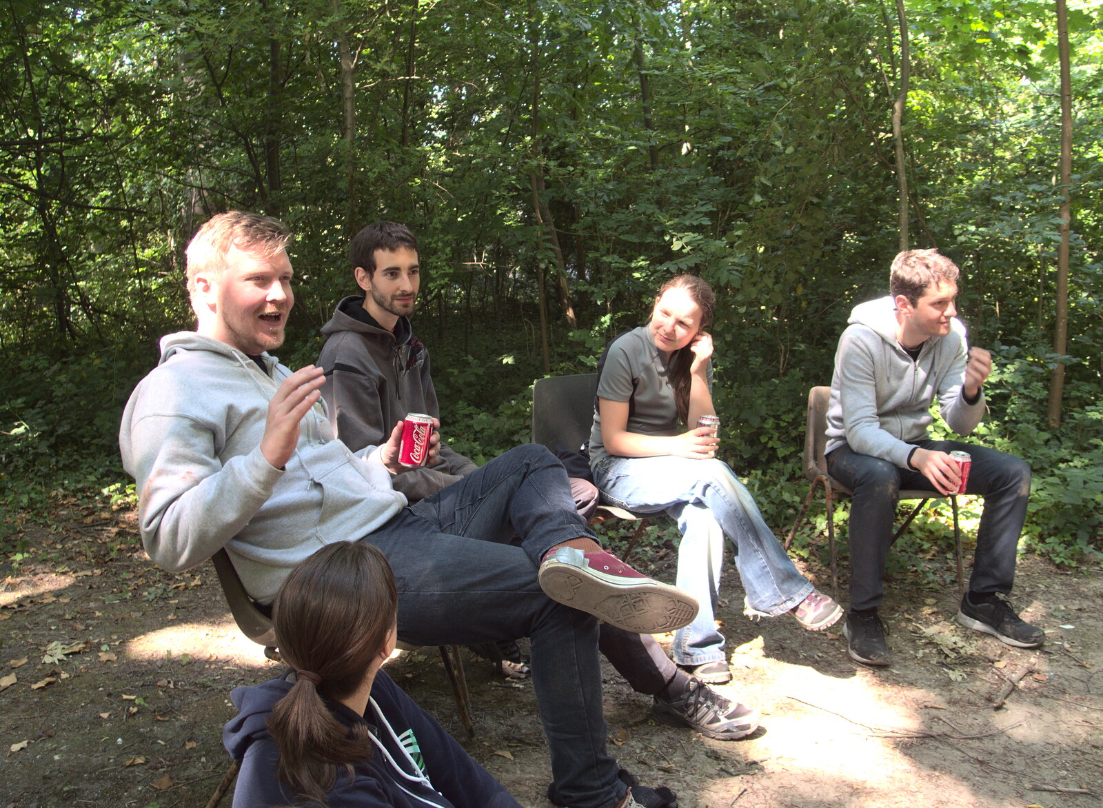 Coffey in the woods from SwiftKey Does AirSoft, Epsom, Surrey - 11th June 2015