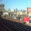 Looking up the tracks to Waterloo Station, SwiftKey Does AirSoft, Epsom, Surrey - 11th June 2015