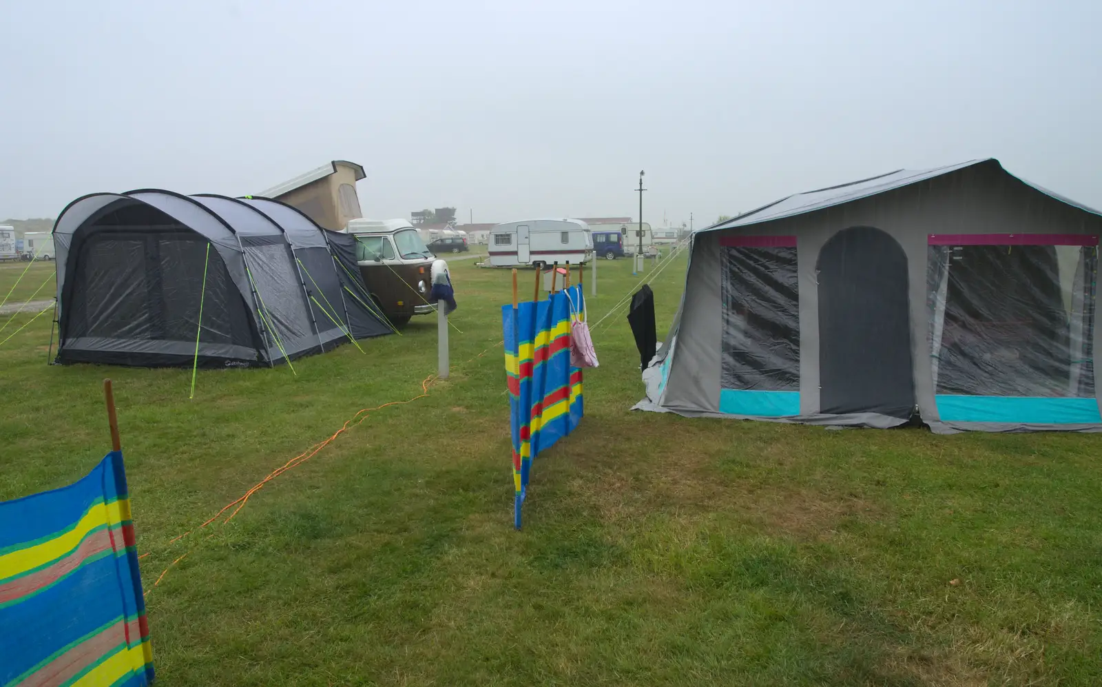 It starts lashing it, from A Wet Weekend of Camping, Waxham Sands, Norfolk - 13th June 2015